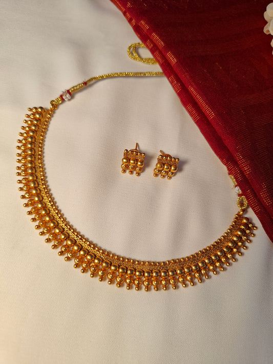 Mulla mottu necklace set