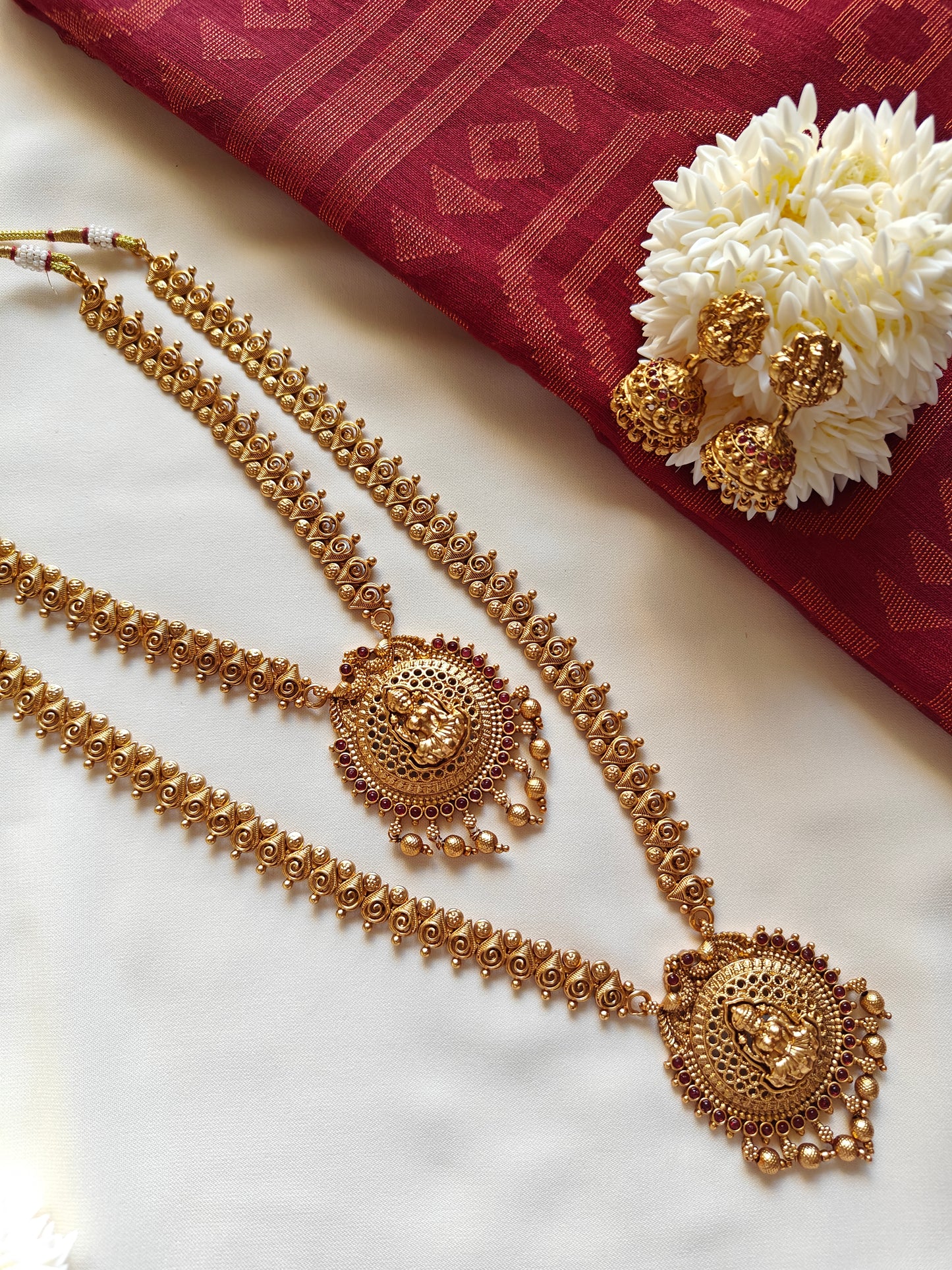 Laxmi haar combo necklace set