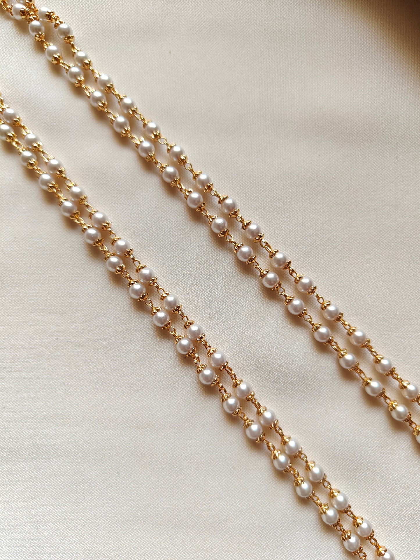 Laxmi Kemp Pearl Necklace